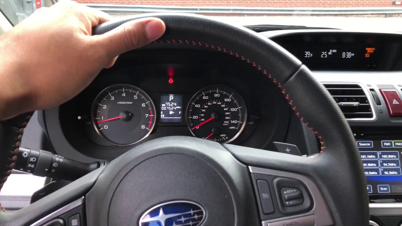 how to open gas tank on subaru outback